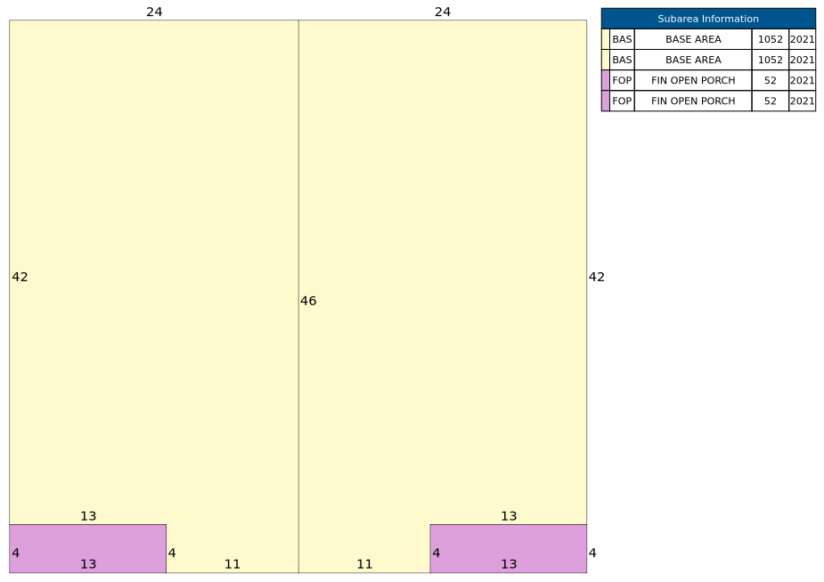 Traverse of Building