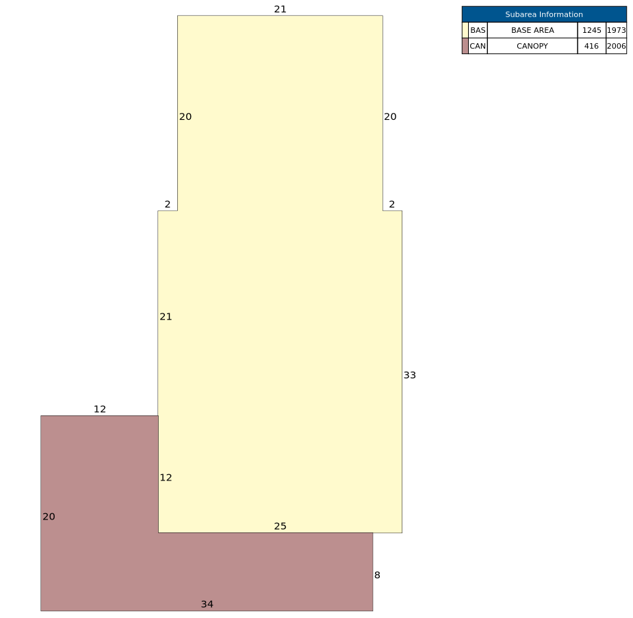 Traverse of Building