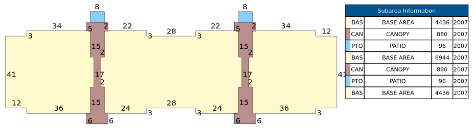 Traverse of Building